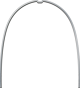 Дуга нитиноловая Rematitan Lite Ideal со стопором 0,48х0,64 (19х25) в/ч фото в интернет-магазине орто.стоматорг 