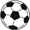Картинка для съемных аппаратов Novel Design - футбольный мяч фото в интернет-магазине орто.стоматорг 