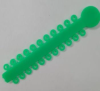Лигатура эластичная на модуле Sani Ties неоново-зеленая 22 кольца фото в интернет-магазине орто.стоматорг 