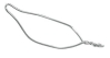 Лигатура стальная mini полузакрученная диаметр 010 (1уп. 1000 шт.) фото в интернет-магазине орто.стоматорг 