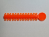 Лигатура эластичная на модуле Hestia оранжевая (Orange) 26 колец фото в интернет-магазине орто.стоматорг 